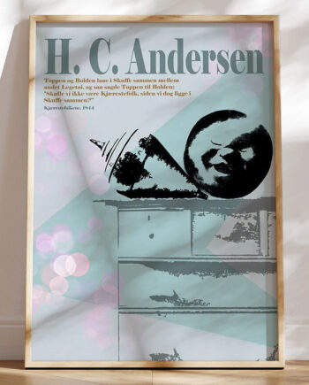 Andersen Plakat Kærestefolkene  Toppen Og Bolden