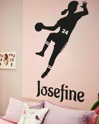 Håndbold Damer Wallsticker
