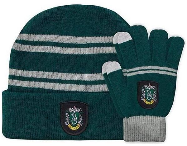 Harry Potter Beanie   Gloves Set Slytherin