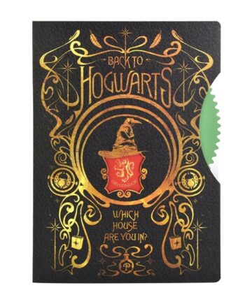Harry Potter Colourful Crest Spinner Notebook