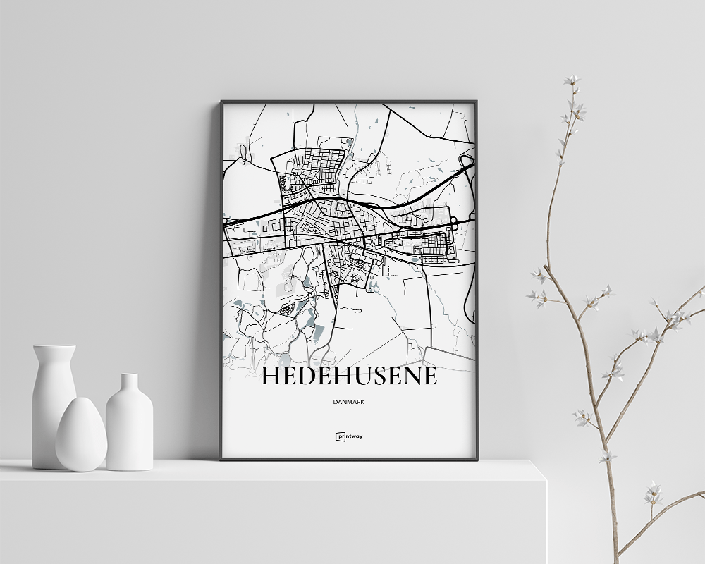 Hedehusene Plakaten 70 100 Cm  B1