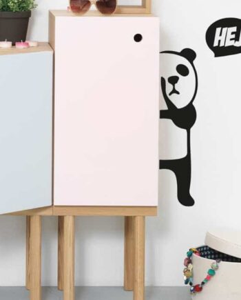 Hej Panda Wallsticker