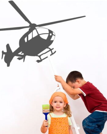 Helikopter Wallsticker