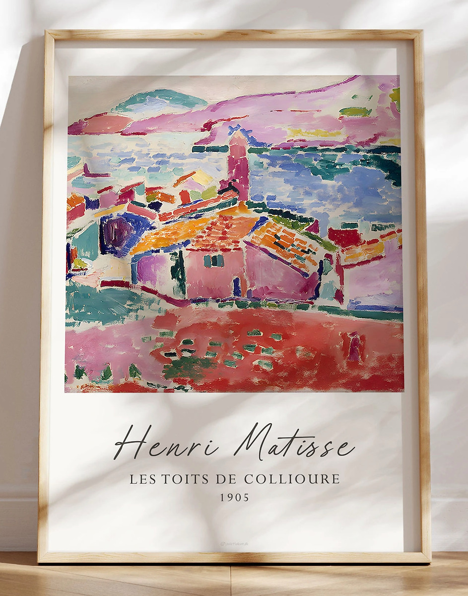 Henri Matisse Les Toits De Collioure