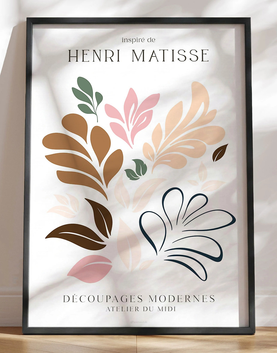 Henri Matisse Plakat Atelier Du Midi