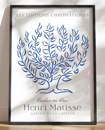 Henri Matisse Plakat   Abre En Bleu