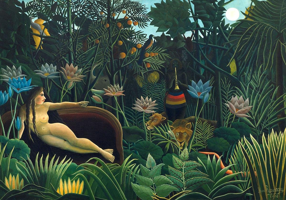 Henri Rousseau Plakat Le Rãªve  Drømmen