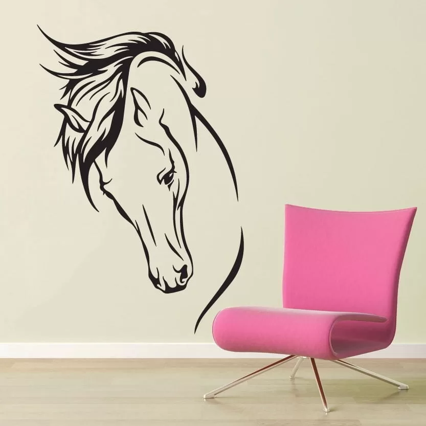Hest Wallsticker