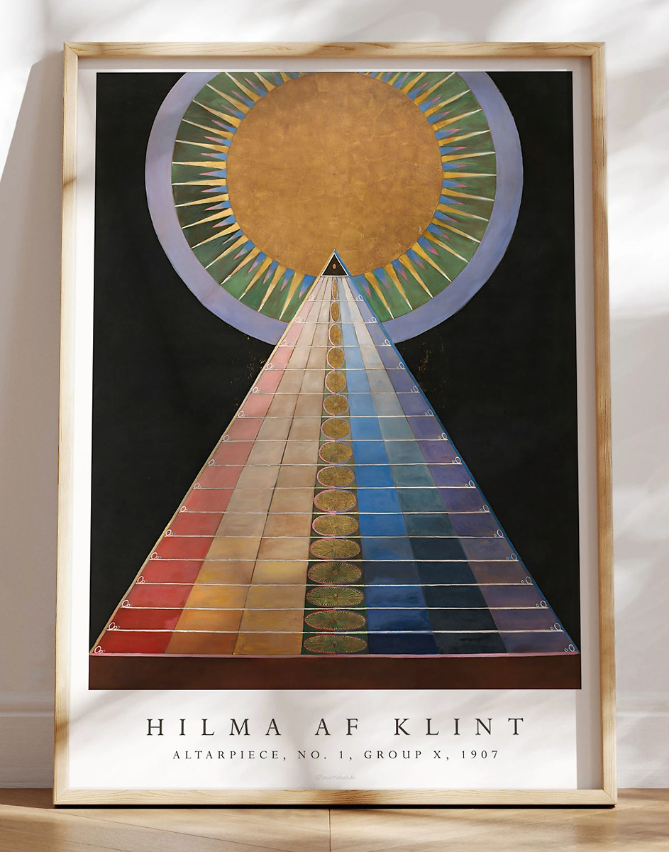 Hilma Af Klint Altarpiece No   Group