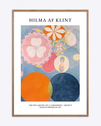 Hilma Af Klint The Ten Largest Childhood No2