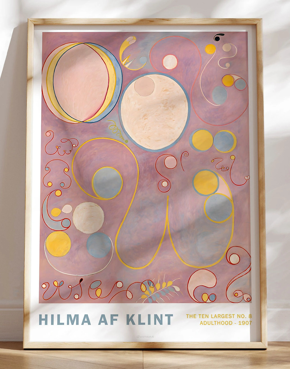 Hilma Af Klint The Ten Largest No    Adulthood