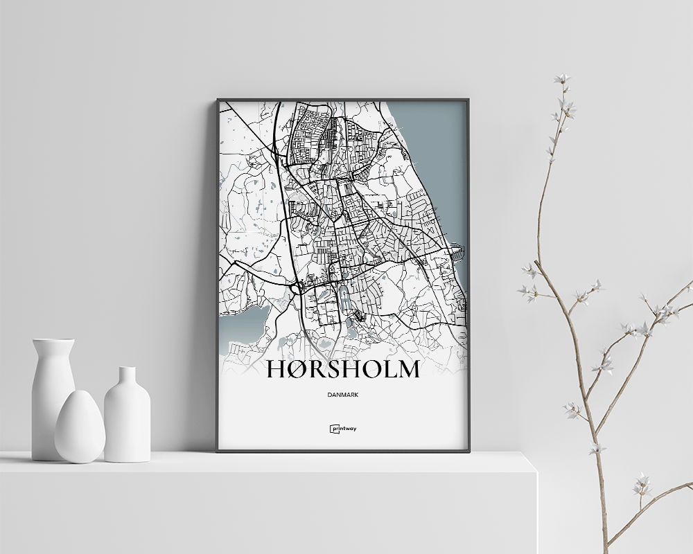 Hørsholm Plakaten 21 30 Cm  A4