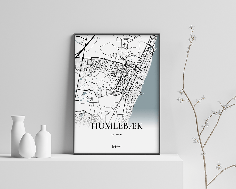 Humlebæk Plakaten 70 100 Cm  B1
