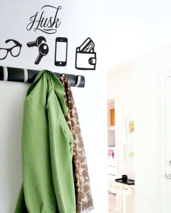 Husk Wallsticker