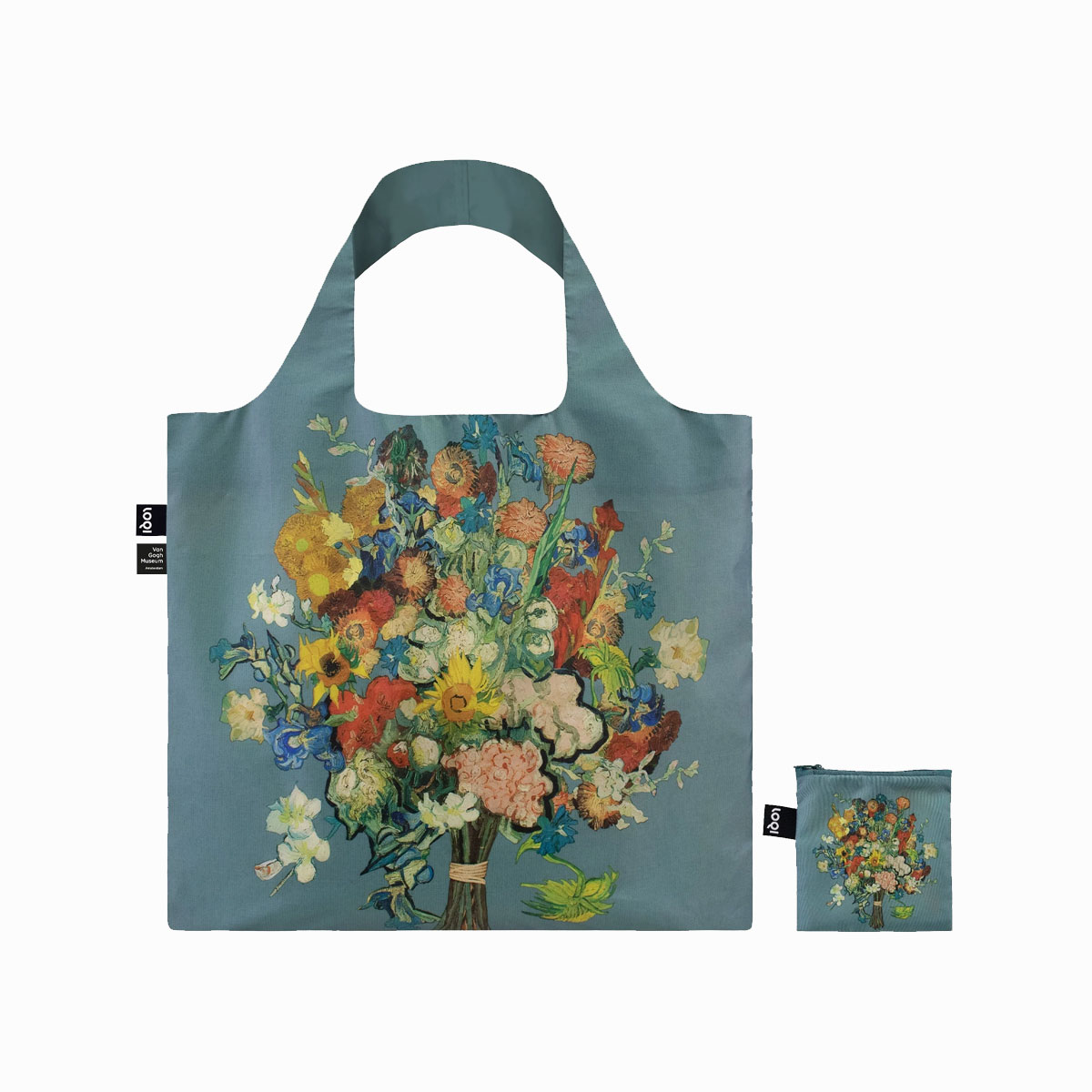 Indkøbsnet Vincent Van Gogh Blue Flower