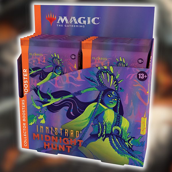 Innistrad: Midnight Hunt Collector Booster Box  Display