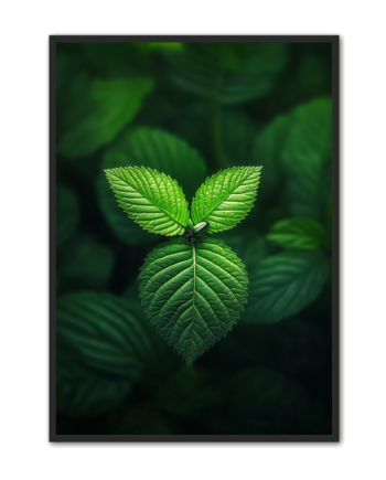 Insekt Plakat 15 Grøn Harmoni   Naturen