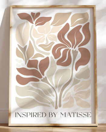 Inspired By Matisse Blomster Cut-outs