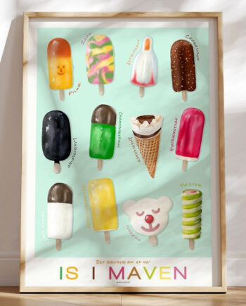 Is Plakat Med Ispinde