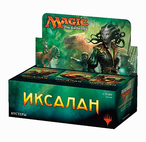 Ixalan Russisk Booster Box  Display  36 Boosters  Magic The Gathering   Russian