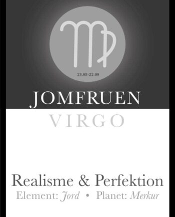 Jomfruen Stjernetegn Tekst Plakat