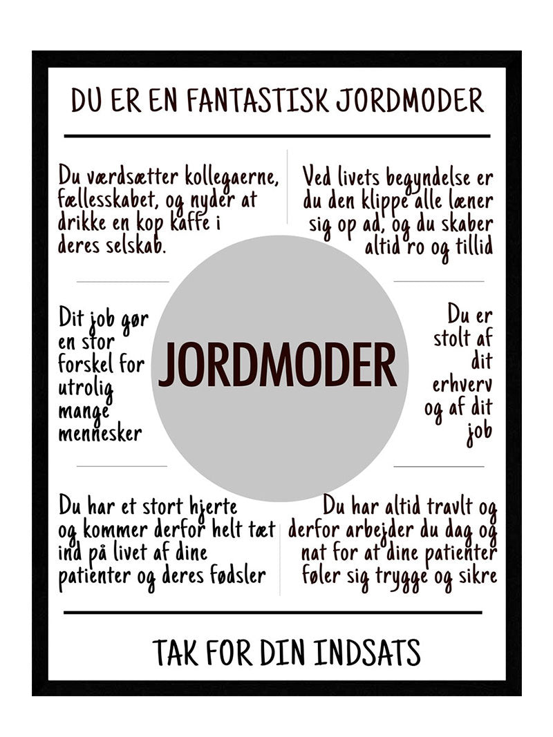 Jordmoder Plakat