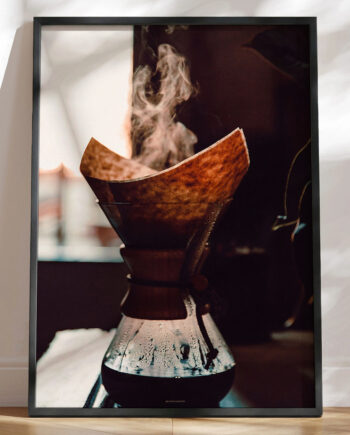 Kaffeplakat Chemex