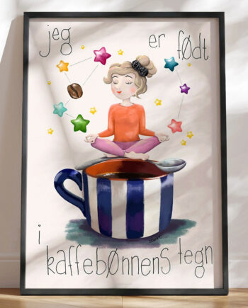Kaffeplakat   Bønnens Tegn