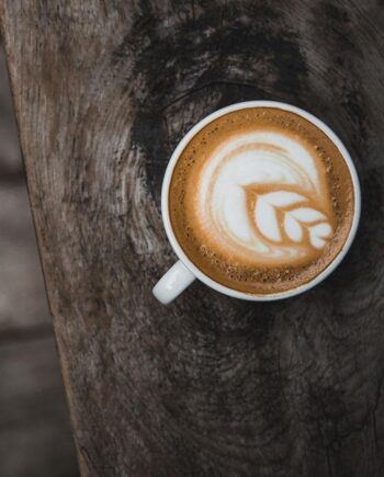Kaffeplakat Latte Art Foto