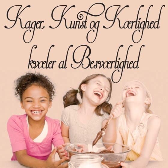 Kager Kunst Og Kærlighed Wallsticker