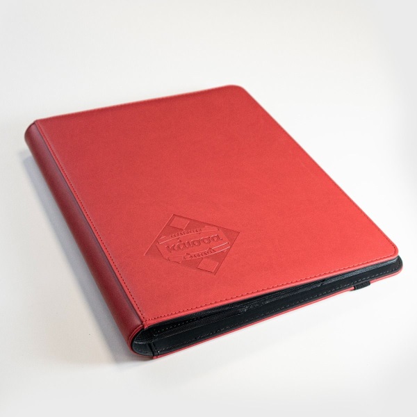 Kaissa Mappe: Premium Binder   18-pocket  Holder 360 Kort  Red    195 184