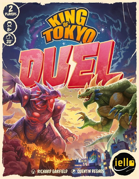 King Of Tokyo: Duel Engelsk -player Standalone Board Game