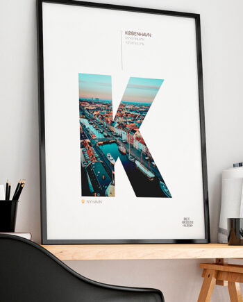København-plakat Nyhavn 21   29    A4  Kr  199 -