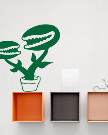 Kødædende Plante Wallsticker