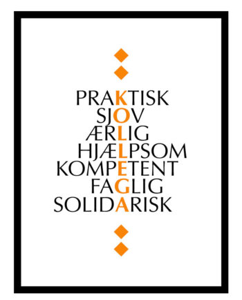 Kollega Citat Plakat