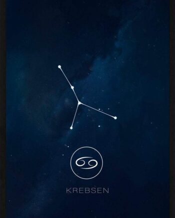 Krebsen Stjernetegn Plakat