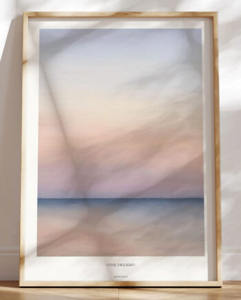 Kunstplakat Civil Twilight