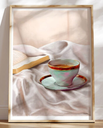Kunstplakat Kaffe   Sengen
