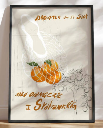 Kunstplakat Orangerie   Sydfrankrig