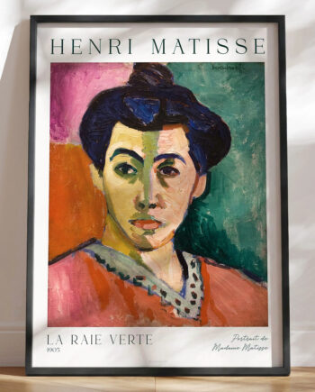 La Raie Verte  Portrait De Madame Matisse  Henri Matisse Plakat