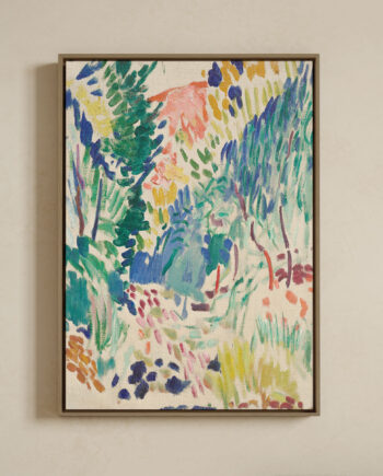 Lærredsprint Med Svæveramme  Henri Matisse  Landscape At Collioure