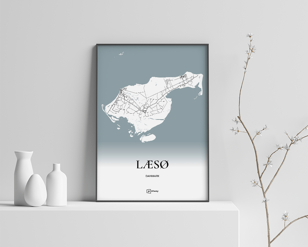 Læsø Plakaten 21 30 Cm  A4