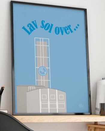 Lav Sol Over Aarhus-plakat 21   29    A4  Kr  199 -
