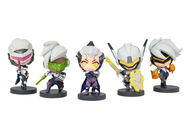 League Of Legends Collectible Figure Set 06: Project: Team Minis Vi  Leona  Vayne  Ekko  Fiora  Special Edition