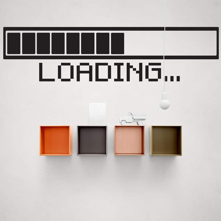 Loading Wallsticker