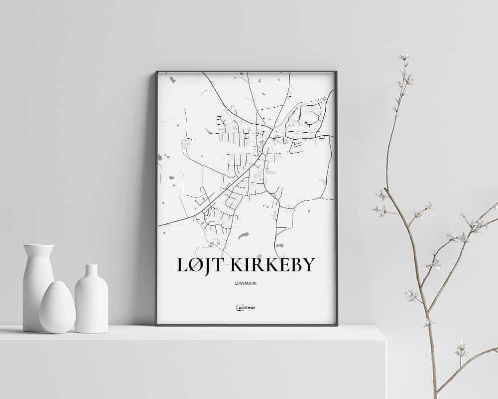 Løjt Kirkeby Plakaten 21 30 Cm  A4