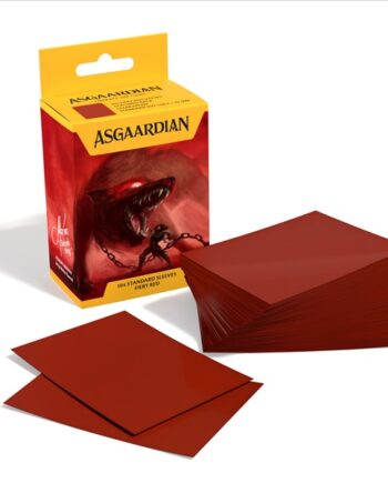 104 Lommer  Asgaardian Standard Sleeves: Fiery Red  1102