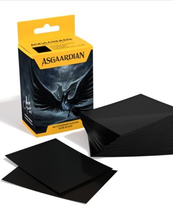 104 Lommer  Asgaardian Standard Sleeves: Pure Black  1101