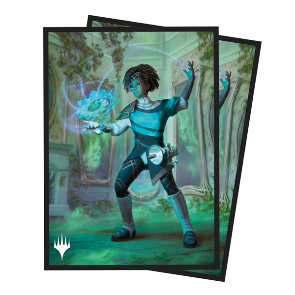 100 Lommer  Magic Duskmourn: Commander Zimone  Mystery Unraveler Deck Protector Sleeves Ultra Pro  38583