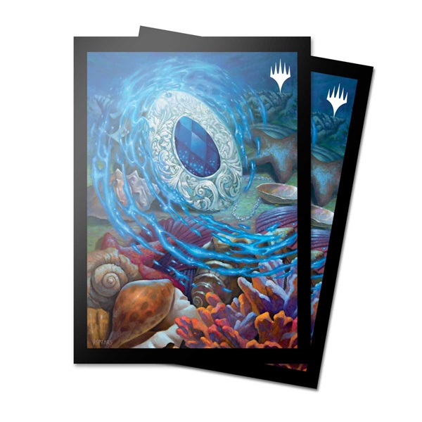 100 Lommer  Magic Modern Horizons  : Blue Matte Deck Protector Sleeves Ultra Pro  38405